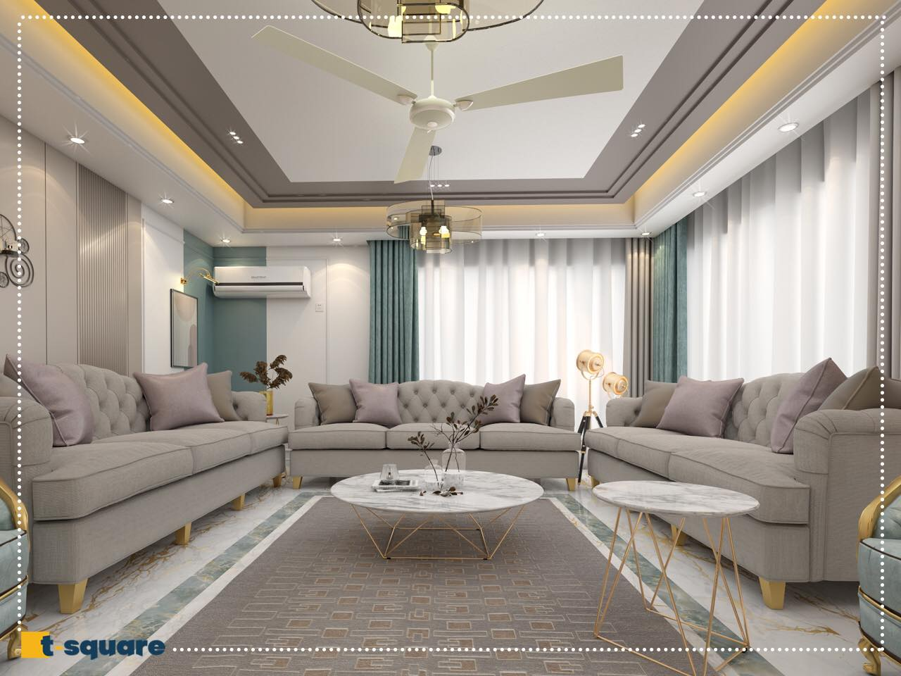 غرفة استقبال