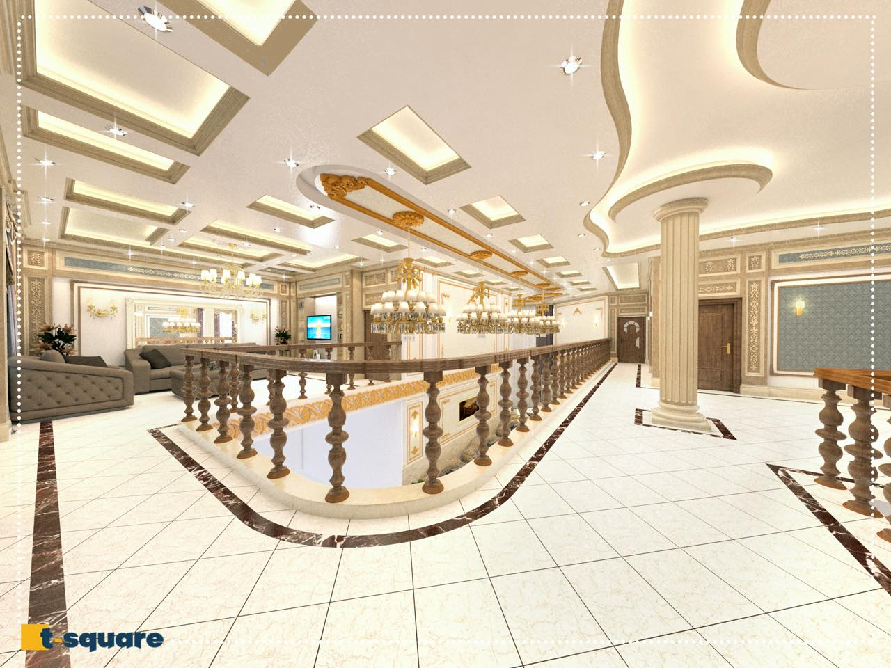 تصميم داخلي متكامل